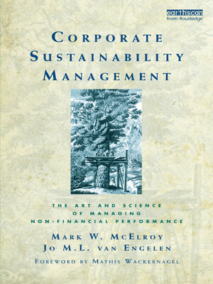 cover image of Corporate Sustainability Management